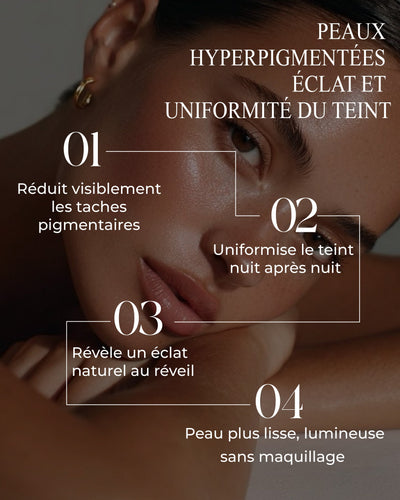 PEAU À HYPERPIGMENTATION
